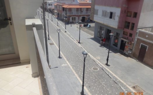 View of the main street in Santa Maria
